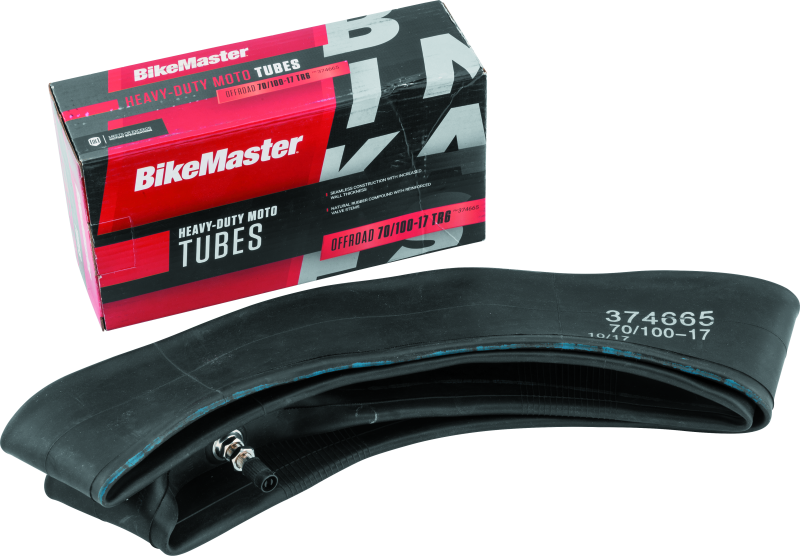 TR6 Tube Heavy Duty - BikeMaster 70/100-17 for Durable Performance