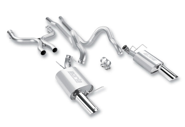Borla ATAK Catback Exhaust for 2011-2012 Mustang GT 5.0L 8cyl 6spd RWD