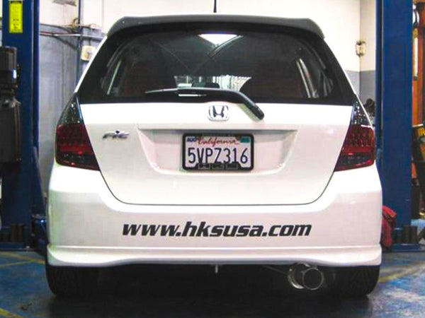 HKS Hi Power Catback Exhaust for 2007-2008 Honda Fit (SUS304, No Coating)