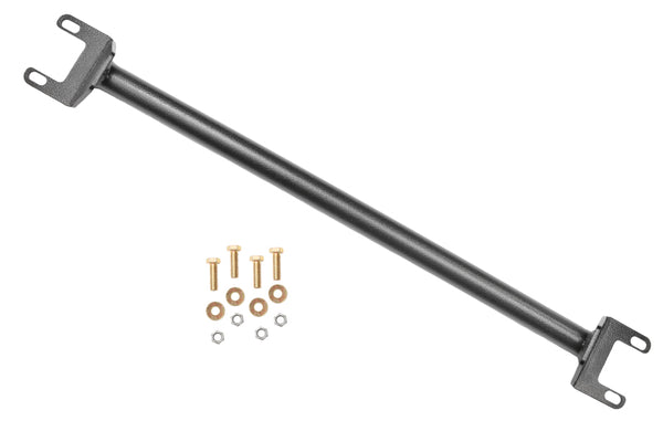 BMR Rear Shock Tower Brace for 68-72 A-Body - Black Hammertone