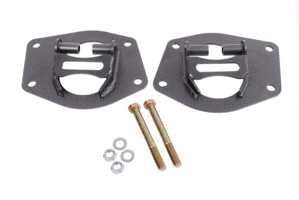BMR Suspension Coilover Conversion Kit Rear Upper Mount for 10-15 5th Gen Camaro - Black Hammertone