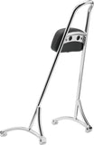 Burly Brand Tall Sissy Bar 20in - Chrome