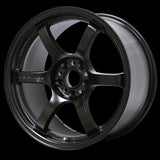 Gram Lights 57DR 17x9.0 +12 5x114.3 Semi Gloss Black Wheel
