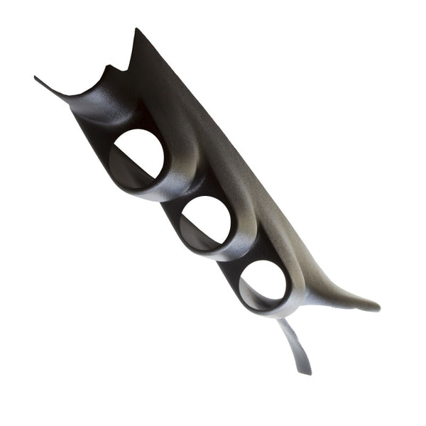 AutoMeter 52mm Black Triple Replacement Pillar Pod for 20102014 Ford Mustang (Hard Top Only)