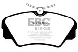 EBC 97-01 Cadillac Catera 3.0 Greenstuff Front Brake Pads