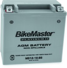 Load image into Gallery viewer, BikeMaster AGM Battery - MS12-16-BS