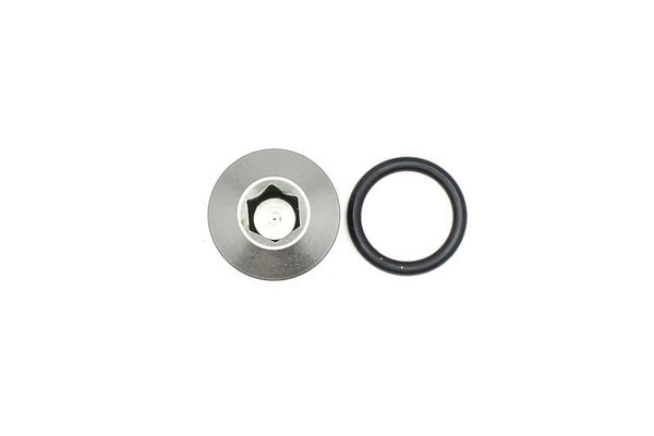 DeatschWerks 6AN ORB Male Plug Low Profile Internal Allen/Hex (Incl. O-Ring)