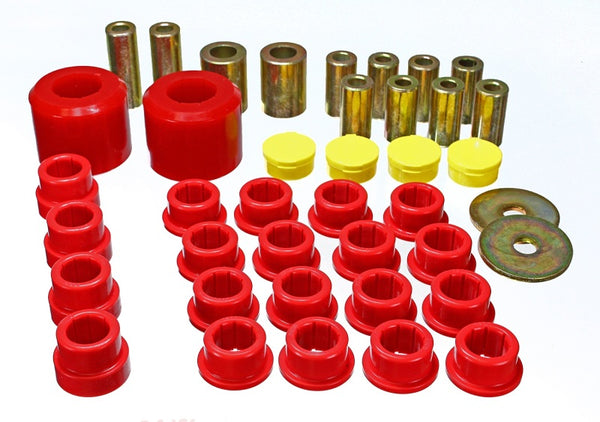 Energy Suspension Rear Control Arm Bushing Set for 10 Chevy Camaro - Red