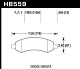 Hawk LTS Street Brake Pads