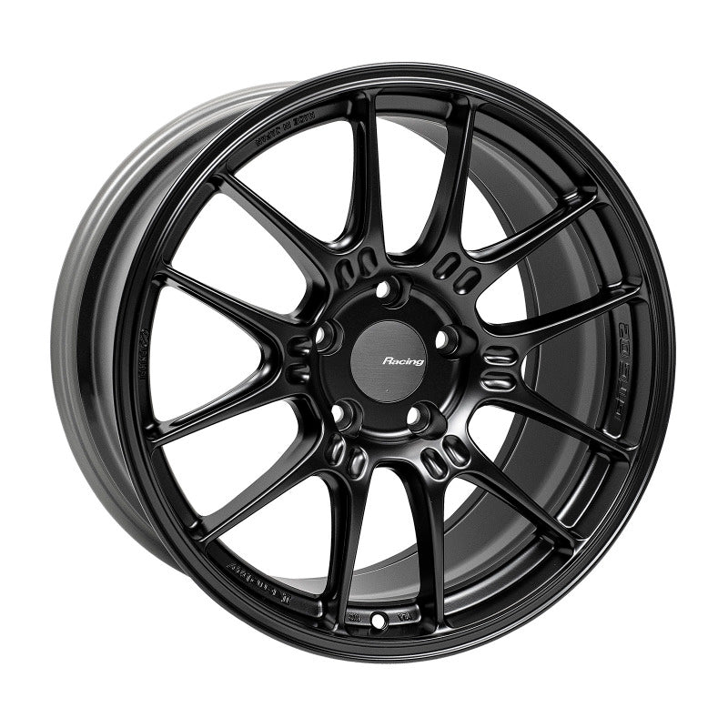 Enkei GTC02 18x9.5 5x120 45mm Offset 72.5mm Bore Matte Black Wheel