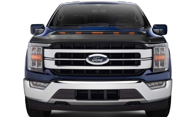 AVS 21-22 Ford F-150 (Excl. Tremor/Raptor) Low Profile Aeroskin Lightshield Pro - Black