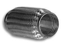 Vibrant SS Turbo FLEX Coupling with Interlock Liner 2.5in inlet/outlet x 6in long
