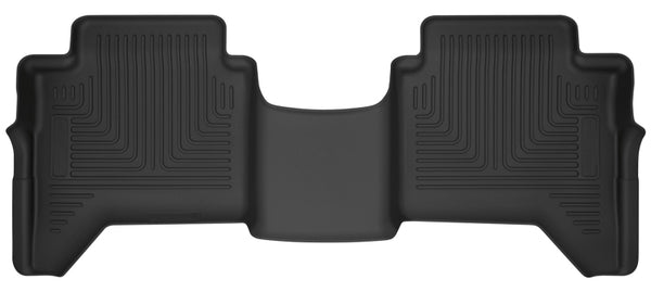 Husky Liners X-Act Contour Floor Liners for 2019 Ford Ranger SuperCrew Cab (2nd Row) - Black