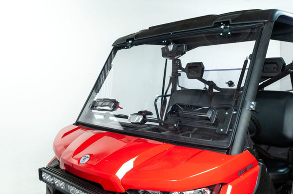 Seizmik 16-23 Can Am Defender HD5-HD10/MAX Windshield Flip Up Vented