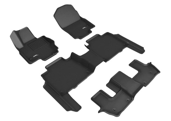 3D MAXpider 20-24 Mercedes-Benz Gls-Class 7 Seat (X167) Kagu Black R1 R2 R3