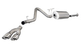 Corsa 2011-2013 Chevrolet Silverado Ext. Cab/Std. Bed 2500 6.0L V8 Polished Sport Cat-Back Exhaust