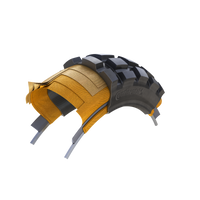Continental TKC 80 Twinduro M+S - 120/90-18 M/C 65R TL Rear Tire - SKU: CON02405710000