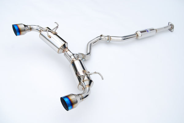 Invidia 12+ Subaru BRZ / Toyota 86 N2 60mm Cat-Back Exhaust with Titanium Burnt Tips