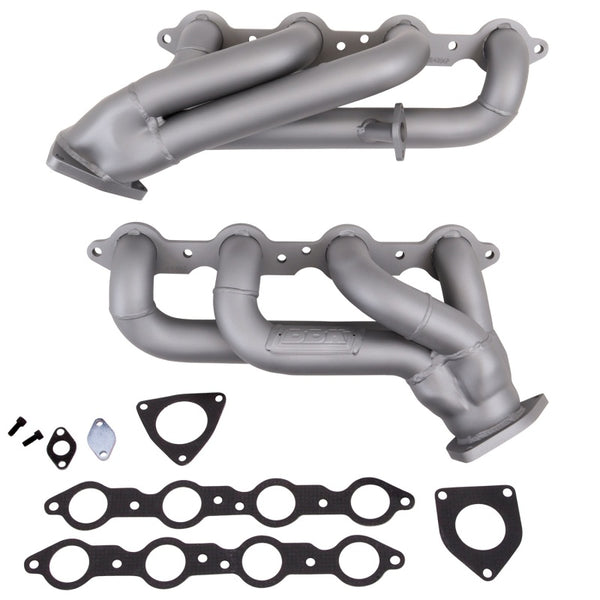BBK Shorty Tuned Length Exhaust Headers 1-3/4in Titanium Ceramic for 1999-2004 GM Truck/SUV 6.0L
