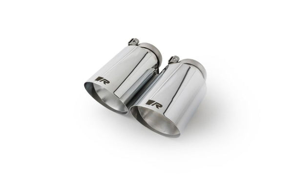 Remus Stainless Steel 102mm Straight Cut Chrome Tail Pipe Set (Quad Tips)