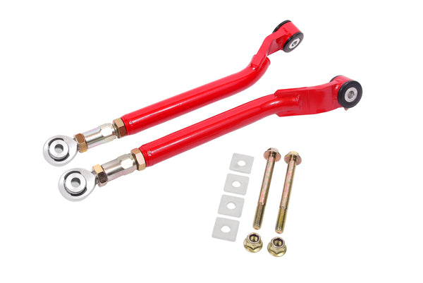 BMR Adjustable Rear Toe Rods for 2008-2017 Dodge Challenger - Red