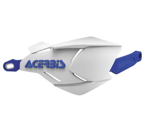 Acerbis X-Factor Handguards - White/Blue