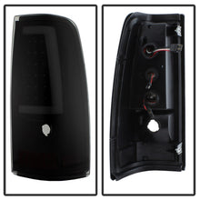 Load image into Gallery viewer, xTune Chevy Silverado 1500/2500/3500 99-02 Version 3 Tail Lights Black Smoke ALT-ON-CS99V3-LBLED-BSM