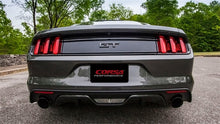 Load image into Gallery viewer, Corsa 2015-2017 Ford Mustang GT 5.0 3in Axle Back Exhaust Black Dual Tips (Touring)