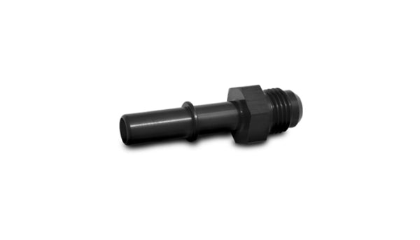 Vibrant -8AN to 3/8in Hose Barb Push On EFI Adapter Fitting