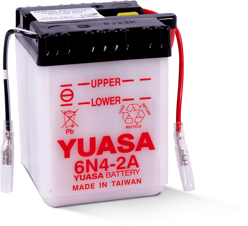 Yuasa 6N4-2A Conventional 6-Volt Battery