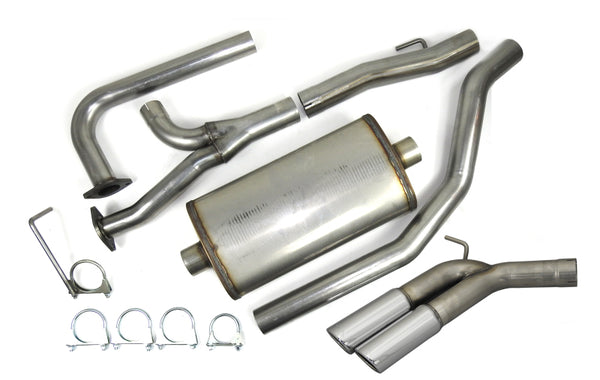 JBA Cat-Back Exhaust for 2004-2020 Nissan Titan 5.6L - Right Side Dual Exit