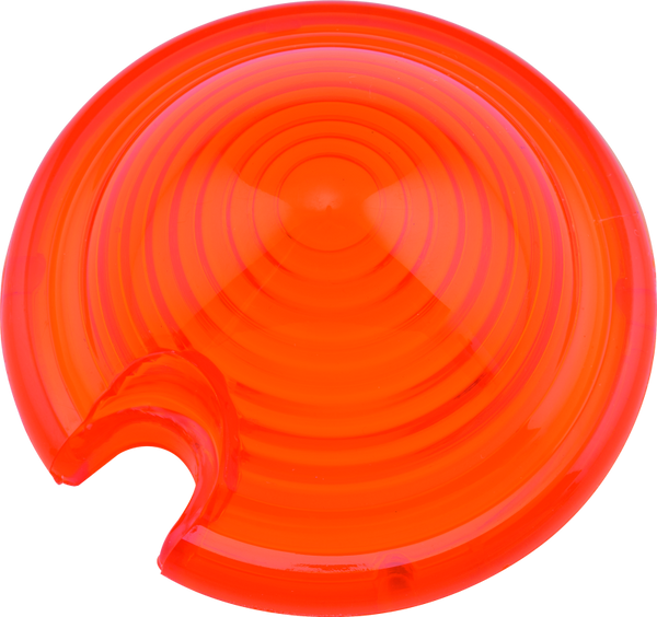 Bikers Choice 2-Inch Amber Bullet Light Replacement Lens (12V)