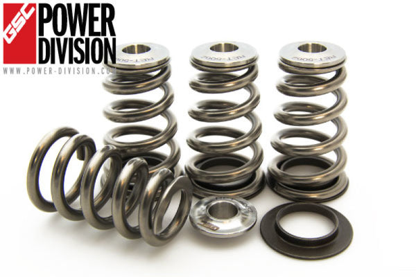 GSC Power Division Mitsubishi 4B11T High Pressure Valve Spring & Titanium Retainer Kit