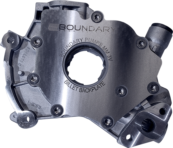 Boundary Oil Pump Assembly for 99-15 Ford Modular V8 with Billet Back Plate