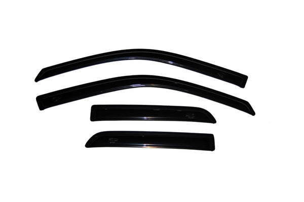 AVS Ventvisor Window Deflectors for 2009-2018 Dodge Ram 1500 Quad Cab (Smoke) - 4 Piece