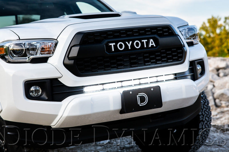 Diode Dynamics 16-21 Toyota Tacoma SS30 Stealth Lightbar Kit - Amber Combo