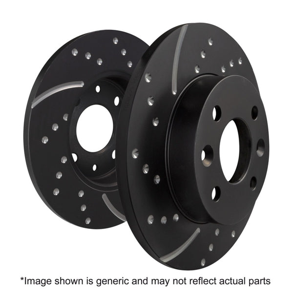 EBC GD Sport Rear Rotors for 14-18 Subaru Forester 2.5L & 2017+ Subaru Impreza 2.0L (Excl WRX)