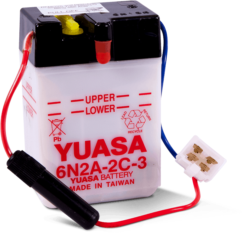 Yuasa 6N2A-2C-3Conventional 6-Volt Battery