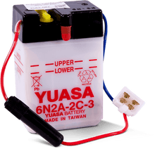 Load image into Gallery viewer, Yuasa 6N2A-2C-3Conventional 6-Volt Battery