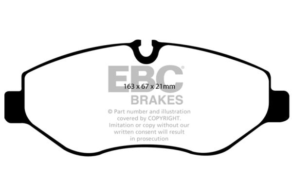 EBC Greenstuff Brake Pads for 2003-2009 Dodge Sprinter 2500