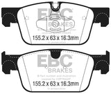 EBC 2017+ Volvo S90 2.0L Turbo Redstuff Front Brake Pads