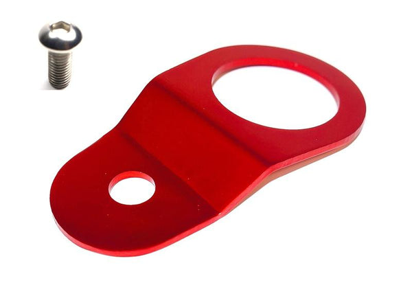 Torque Solution Radiator Mount Combo with Inserts (Black) : Mitsubishi Evolution 7/8/9