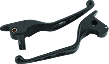 Load image into Gallery viewer, Bikers Choice 14-Up Touring Black Tri-Hole Lever Set