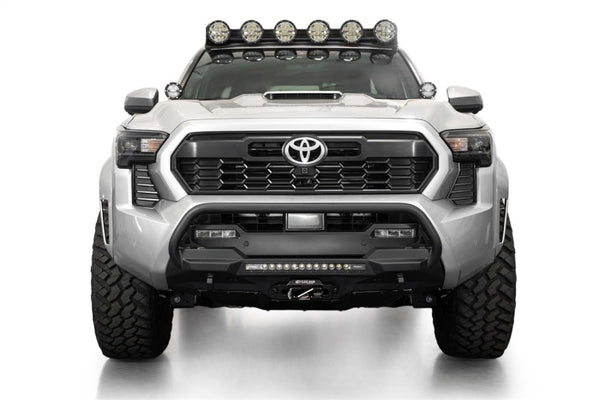 Addictive Desert Designs Stealth Center Mount Winch Bumper w/ Top Hoop for 2024+ Toyota Tacoma