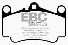 Load image into Gallery viewer, EBC 03-05 Porsche 911 (996) (Cast Iron Rotor only) 3.6 Carrera 4S Yellowstuff Front Brake Pads