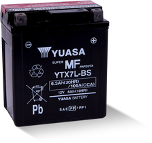 Load image into Gallery viewer, Yuasa YTX7L-BS Maintenance Free AGM 12-Volt Battery w/Bottle