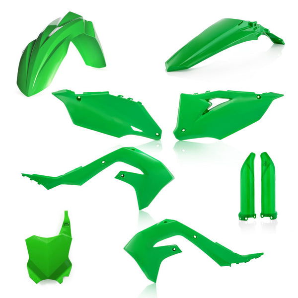 Acerbis Full Plastic Kit Green for Kawasaki KX250/KX250X (2019-2023) & KX450