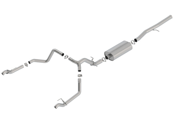 Borla Catback Exhaust for 2019 Chevrolet Silverado/GMC Sierra 1500 6.2L SS Touring