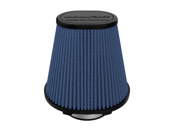 aFe MagnumFORCE Pro 5R Pre-Oiled Air Filter  4in Flange, 7.75x6.5in Base, 4.75x3.5in Top, 7in Height