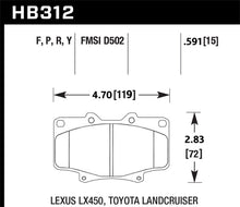 Load image into Gallery viewer, Hawk LTS Street Brake Pads